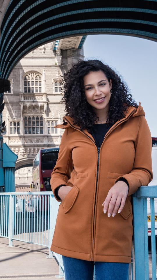 Resistencia al viento del abrigo de porteo Wombat Shel